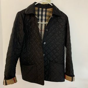 Burberry Authentic Classic Black Coat XS/kids XL